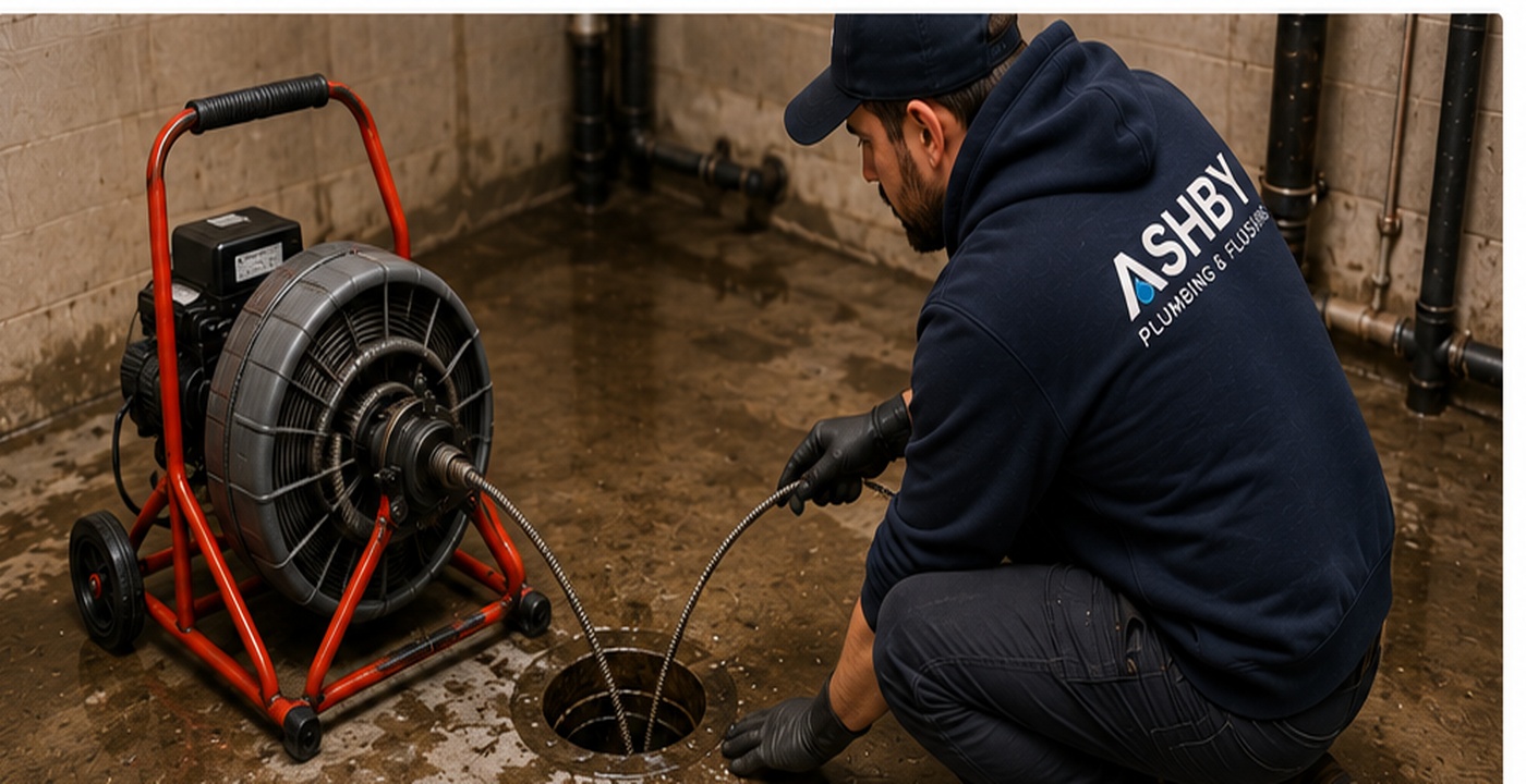 Professional drain snaking and drain cleaning